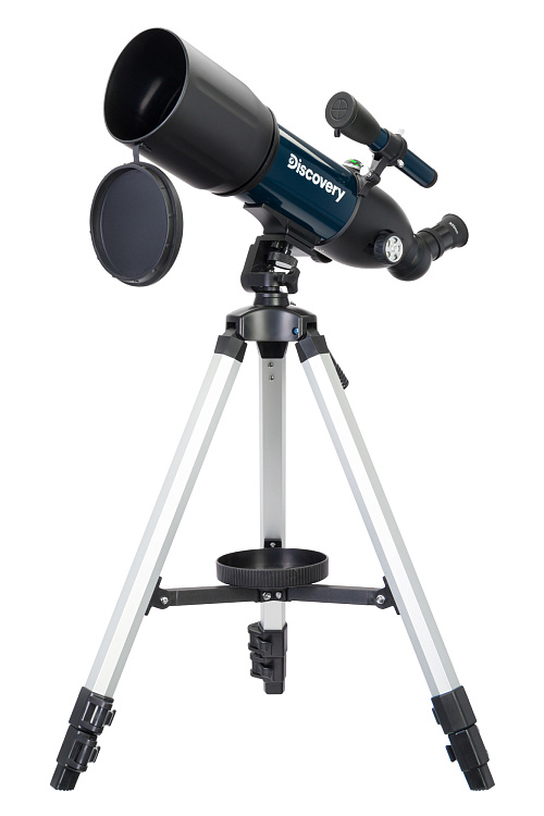 foto Hvězdářský dalekohled Levenhuk Discovery Sky Trip ST80 s knížkou - Vystavený předmět