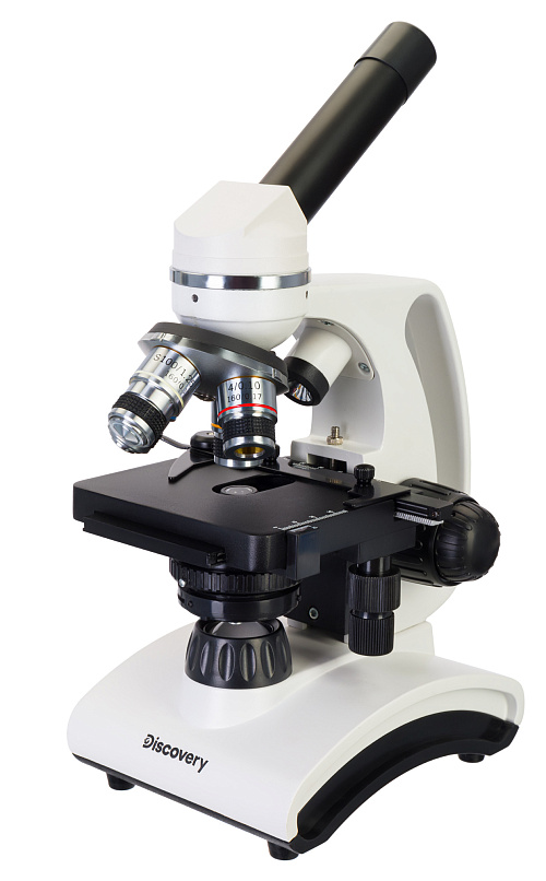 snímek Mikroskop se vzdělávací publikací Levenhuk Discovery Atto Polar - Vystavený předmět