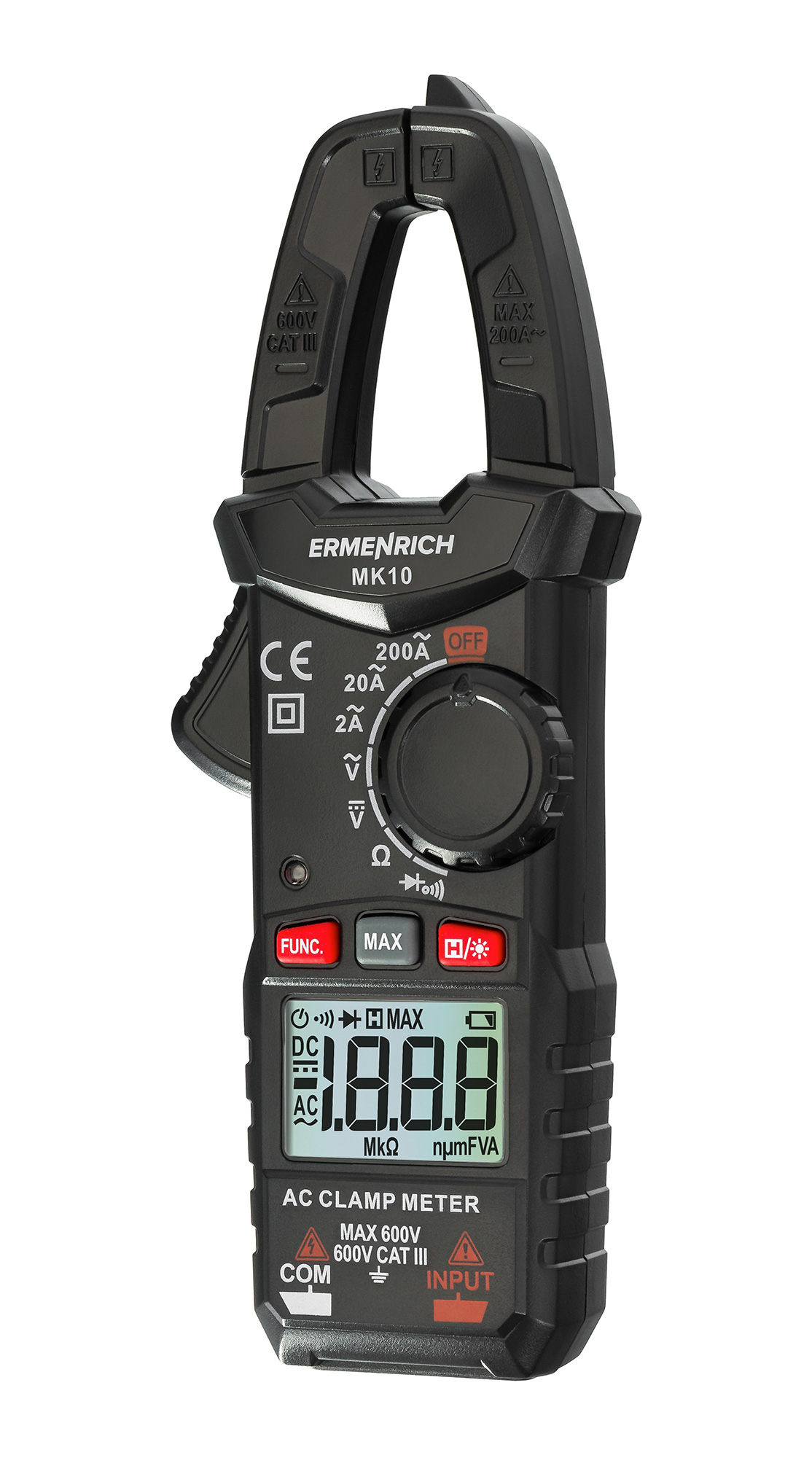 Multimeter ERMENRICH Ping MK10 kliešťový