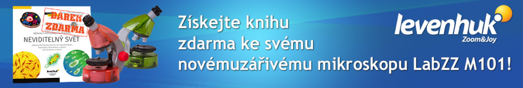 Speciální nabídka na barevné mikroskopy Levenhuk LabZZ M101