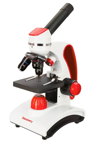 obrázek Mikroskop se vzdělávací publikací Levenhuk Discovery Pico Terra - Vystavený předmět