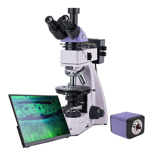 snímek Polarizační digitální mikroskop MAGUS Pol D850 LCD