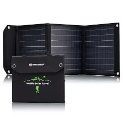 foto Přenosná solární nabíječka Bresser 40 wattů s USB