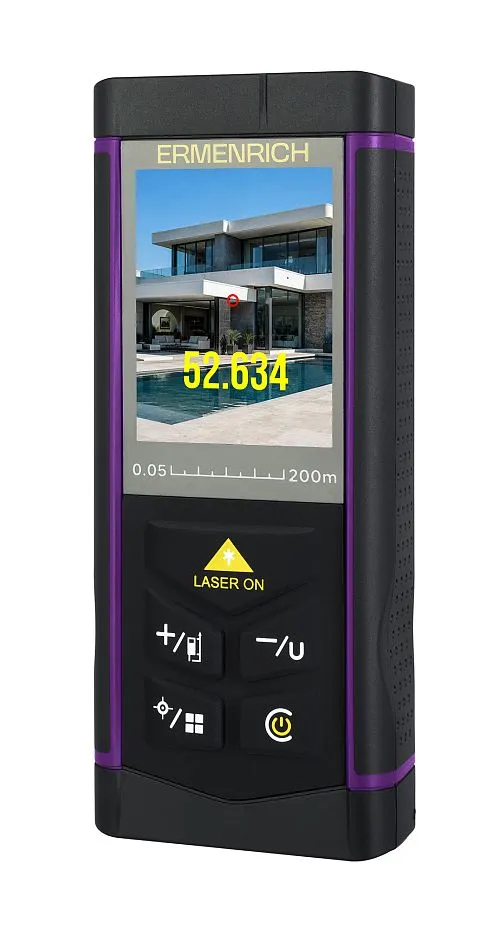 snímek Laserový měřič Ermenrich PRO LR200 s fotoaparátem,  1