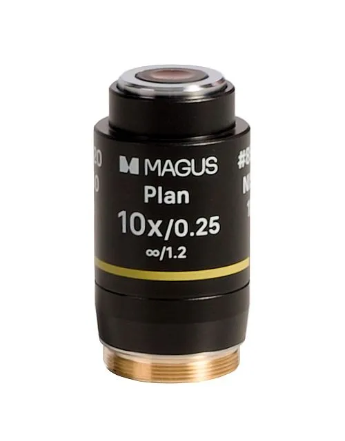 foto Objektiv MAGUS 10PL60V Plan 10х/0,25 ∞/1,2 H60 mm,  1