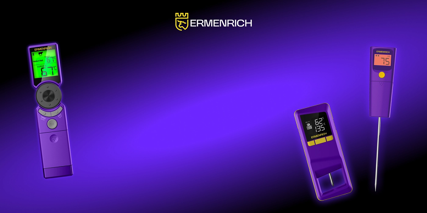 Novinka! Teploměry na maso Ermenrich BBQ