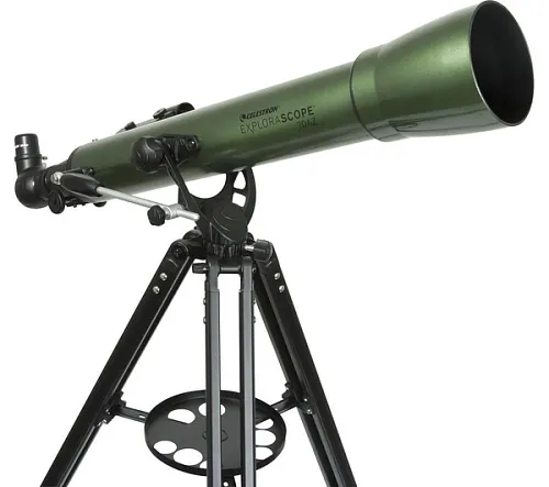 fotografie Hvězdářský dalekohled Celestron ExploraScope 70 AZ