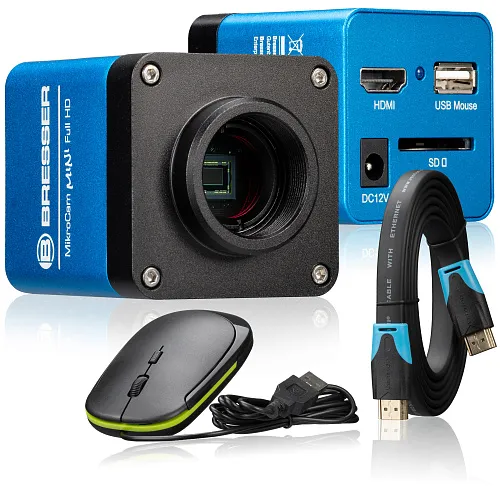 snímek Mikroskopový digitální fotoaparát Bresser MikroCam mini Full HD HDMI