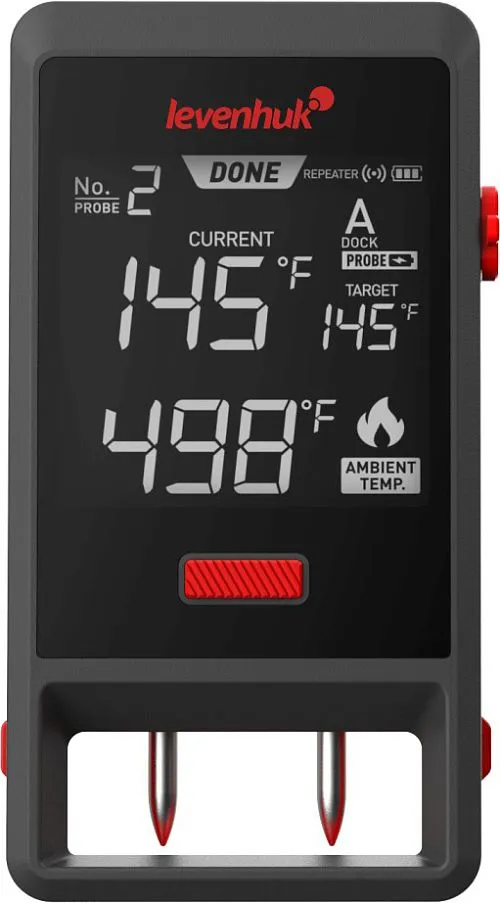 snímek Teploměr na maso Levenhuk Wezzer Grill BT50,  1