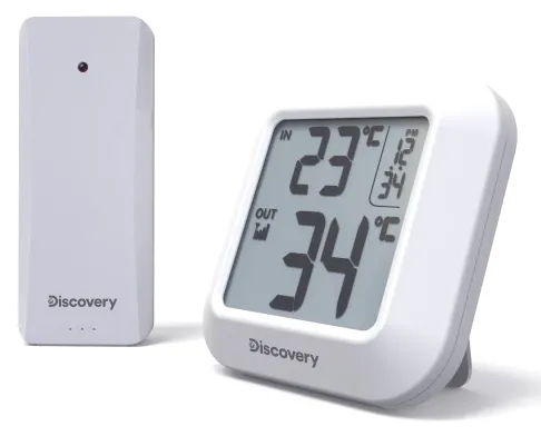 foto Meteorologická stanice Levenhuk Discovery Report W20 s hodinami