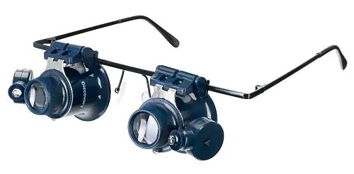 obrázek Zvětšovací brýle Levenhuk Discovery Crafts DGL 30 - Vystavený předmět,  1