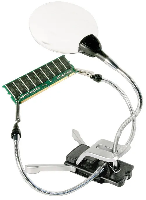 obrázek Lupa Bresser 2x/4x LED 88 mm