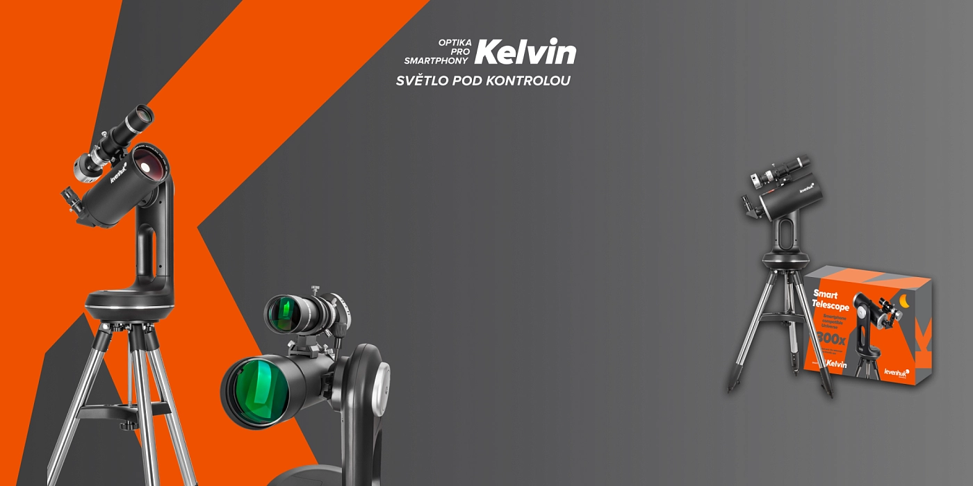 Chytré teleskopy Levenhuk Kelvin Bright