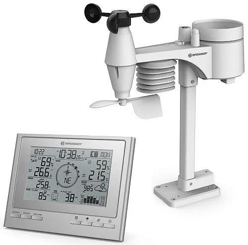 obrázek Meteostanice Bresser 7v1, stribrne
