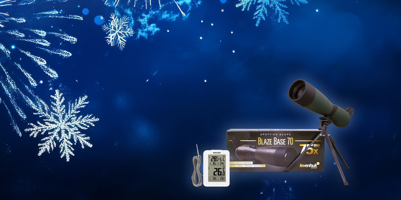 Kupte si pozorovací dalekohled a získejte zdarma teploměr!