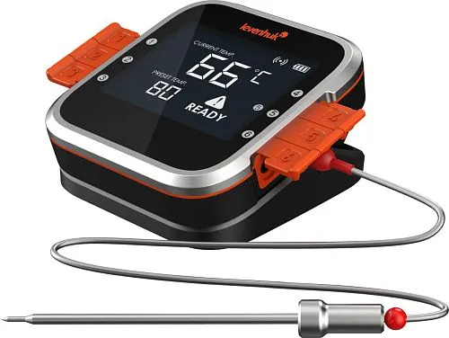 fotografie Teploměr na maso Levenhuk Wezzer Grill BT20,  1