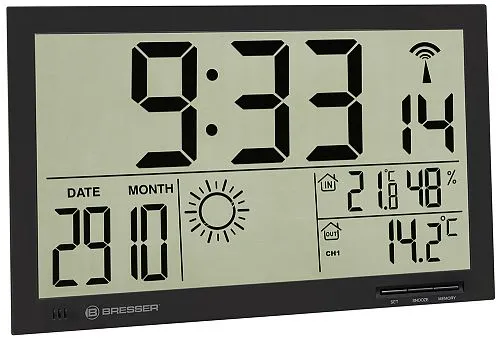 obrázek Nástěnné hodiny Bresser MyTime Jumbo LCD