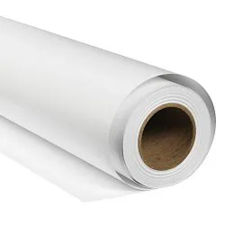 foto Bresser SBP01 Papírový pozadí role 2.72×11 m arktická bílá