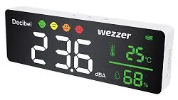 obrázek Termohygrometr s monitorem hluku Levenhuk Wezzer Teo TH70