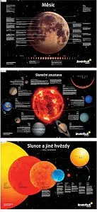 obrázek Sada plakátů Levenhuk s vesmírnou tématikou