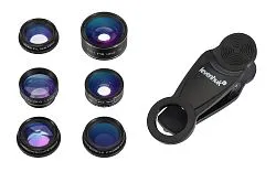 obrázek Sada objektivů pro smartphony Levenhuk Lens S7
