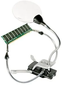 obrázek Lupa Bresser 2x/4x LED 88 mm