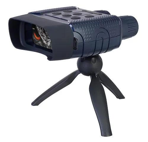 foto Digitální binokulární dalekohled s nočním viděním se stativem Levenhuk Discovery Night BL10 - Vystavený předmět,  1
