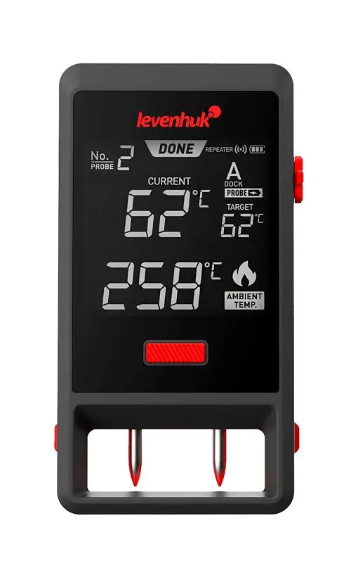 snímek Teploměr na maso Levenhuk Wezzer Grill BT50,  1