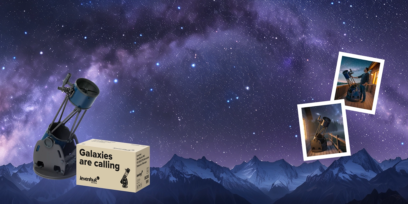 Velký hvězdářský dalekohled – Dívejte se, nehledejte
