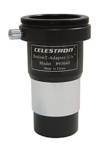foto T-adaptér Barlow universal Celestron 1,25"