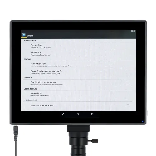 fotografie Digitální trinokulární mikroskop Levenhuk MED D45T LCD,  16
