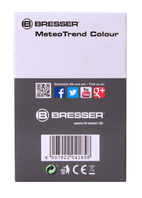 foto Meteostanice Bresser MeteoTrend Colour RC, černá - Vystavený předmět,  14