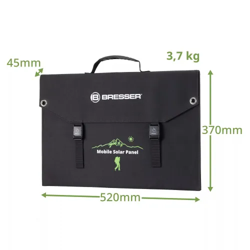 snímek Přenosná solární nabíječka Bresser 90 wattů s USB,  5