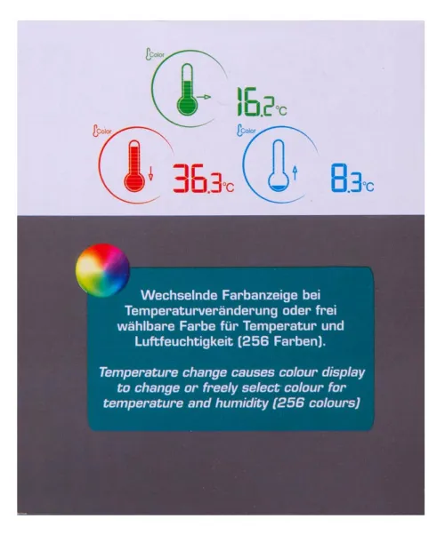 foto Meteostanice Bresser Temeo Life s barevným displejem, černá,  14