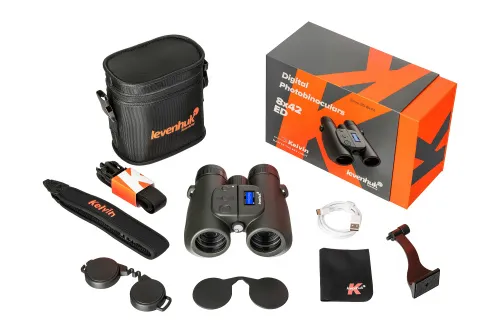 snímek Digitální fotobinokulární dalekohled Levenhuk Kelvin Snap ED 8x42,  2