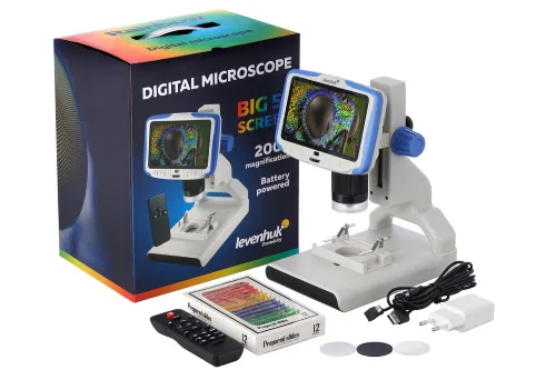 obrázek Digitální mikroskop Levenhuk Rainbow DM500 LCD,  2
