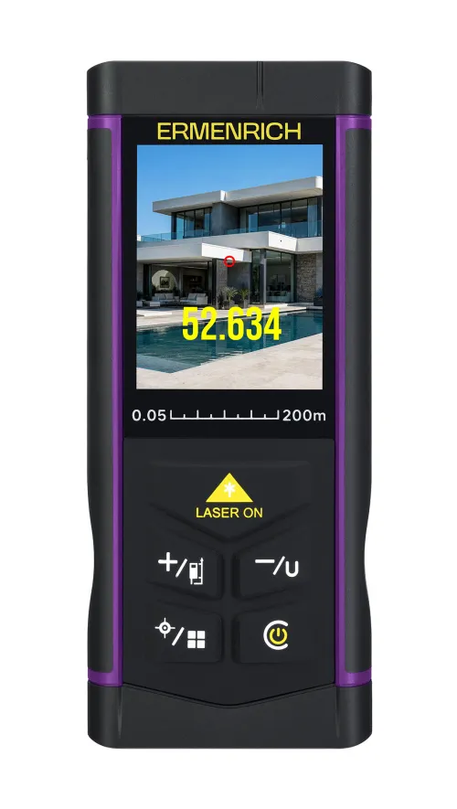 snímek Laserový měřič Ermenrich PRO LR200 s fotoaparátem,  4