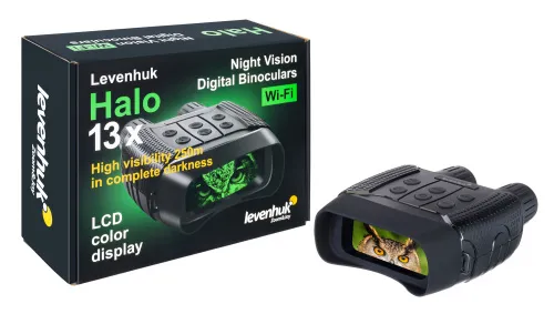 snímek Digitální binokulární dalekohled s nočním viděním Levenhuk Halo 13X - Vystavený předmět,  3