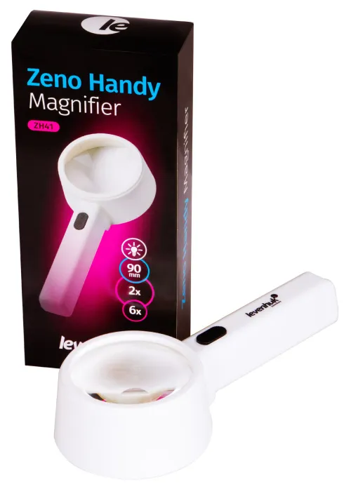 foto Lupa Levenhuk Zeno Handy ZH41- Vystavený předmět,  2