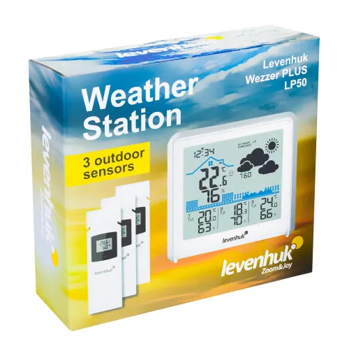 obrázek Meteostanice Levenhuk Wezzer PLUS LP50,  10