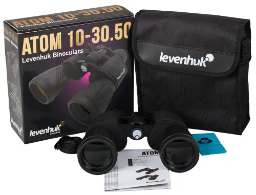 fotografie Binokulární dalekohled Levenhuk Atom 10–30x50,  2