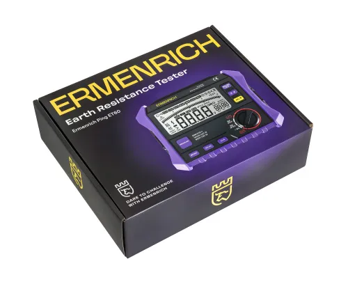fotografie Tester zemního odporu Ermenrich Ping ET60,  9