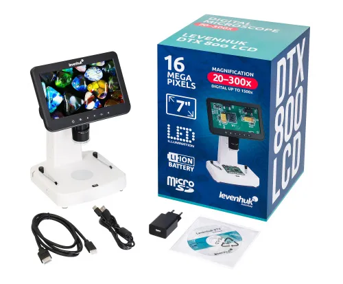 fotografie Digitální mikroskop Levenhuk DTX 800 LCD,  2