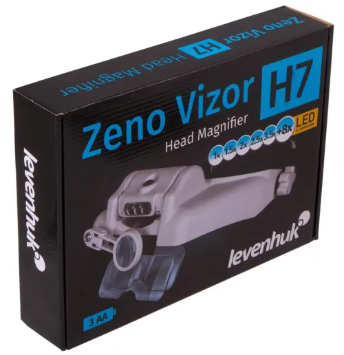 fotografie Náhlavní lupa Levenhuk Zeno Vizor H7 - Vystavený předmět,  10