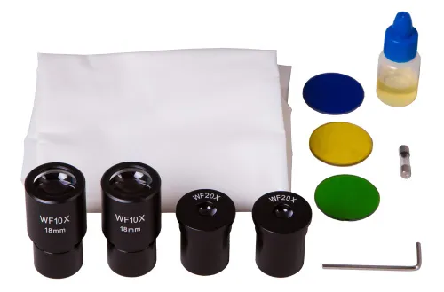 foto Trinokulární mikroskop Levenhuk 740T - Vystavený předmět,  16