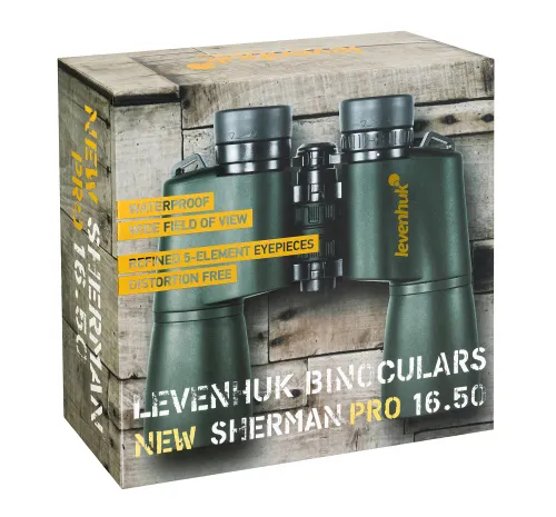 obrázek Binokulární dalekohled Levenhuk New Sherman PRO 16x50,  13