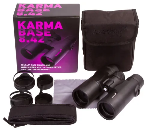 foto Binokulární dalekohled Levenhuk Karma BASE 8x42,  2