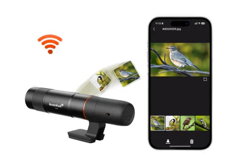 foto Wi-Fi telekulár Levenhuk Kelvin TLC60,  2