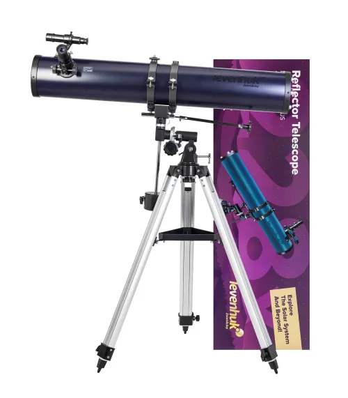 foto Hvězdářský dalekohled Levenhuk New Skyline PLUS 114/900 EQ1,  2