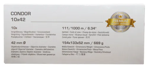 obrázek Binokulární dalekohled Bresser Condor UR 10x42,  15